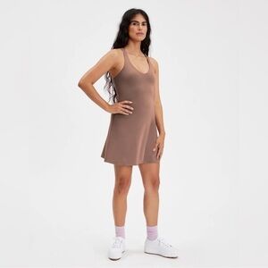 NWT Girlfriend Collective Lola Dress in Fog Size: XS